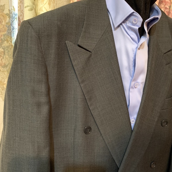 Mani Italian Suit Gray 44R - Picture 5 of 16